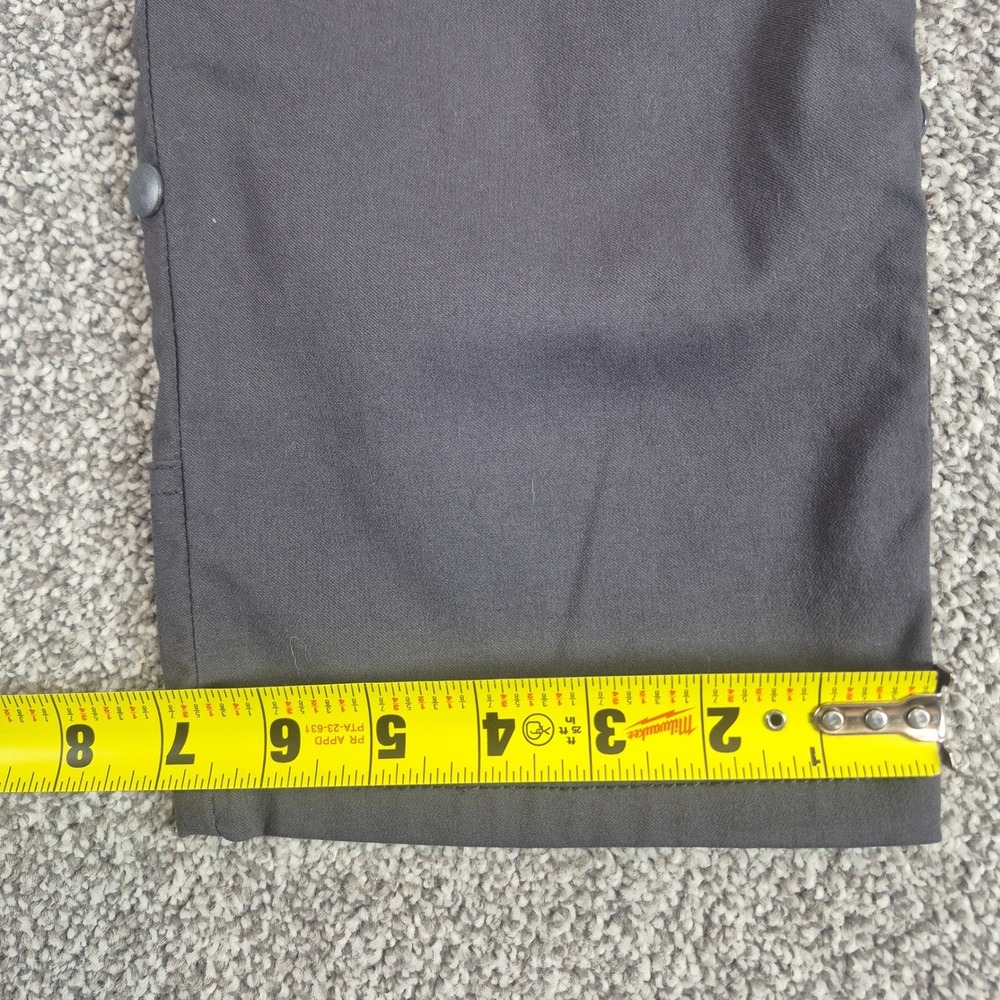 Prana Stetch Zion Straight Pant Mens 32x30 Gray Cargo Belted Hiking Outdoors - Picture 8 of 10